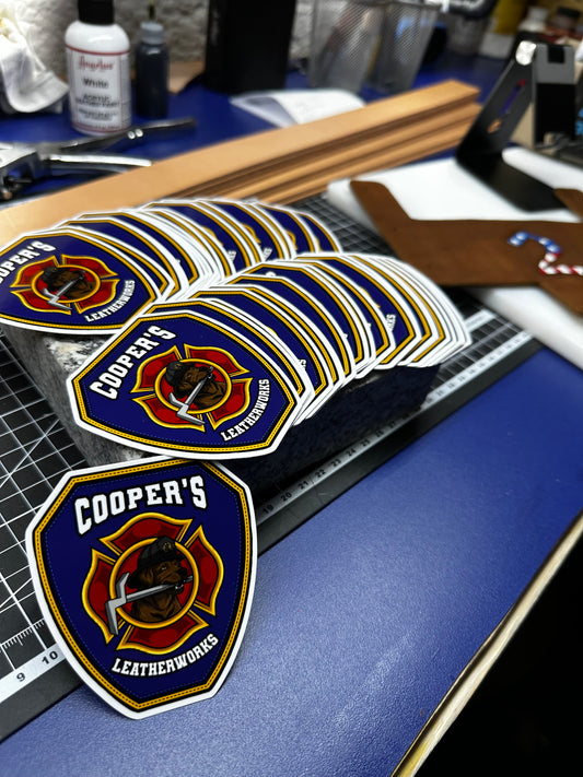 Cooper's Leatherworks Sticker